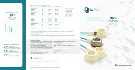 Pdf Bioflo Port—ordering Information Angiodynamicsupn Catheter
