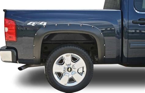 2007 2013 Chevy Silverado Painted Fender Flares Trueedge Bolted Look