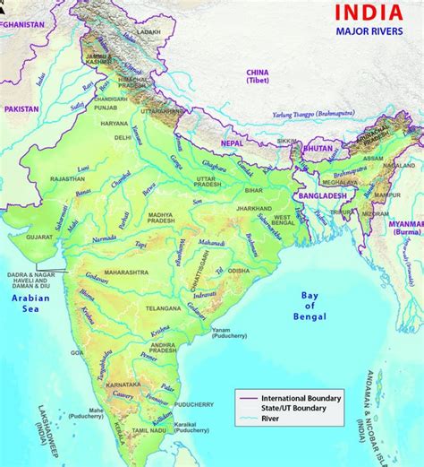 List Of Major Indian Cities On River Banks