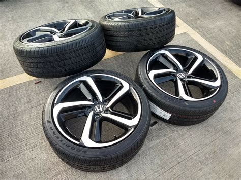 Check with the seller if this. 19" Honda Accord Sport 2020 2021 OEM Black and Machined ...