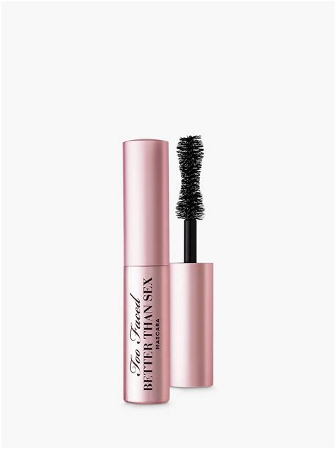 Too Faced Better Than Sex Mascara Black 48ml At John Lewis And Partners
