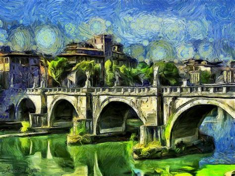 Bridge Of Angels Da Digital Art By Leonardo Digenio