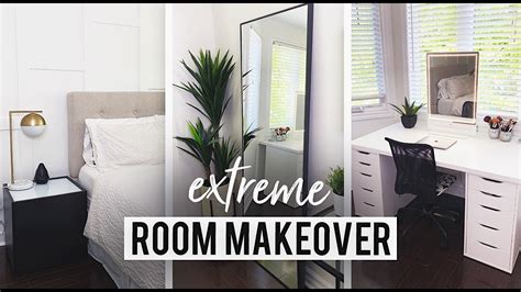 Extreme Room Makeover Massive Declutter Minimalist And Neutral