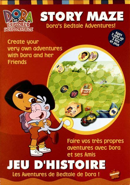 Dora The Explorer Story Maze Board Game Boardgamegeek