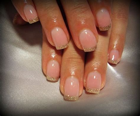 I added zoya bar to my tips and then lined the tips with gold striping tape. Best 25+ Gold tip nails ideas on Pinterest | Gold french ...
