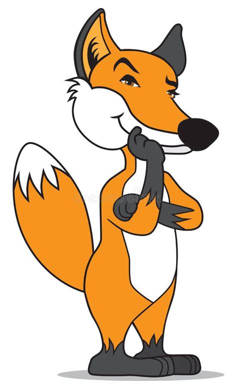 Old Fox Cartoon