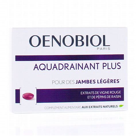 Oenobiol Aquadrainant Plus Boîte 45 Comprimés Parapharmacie En Ligne