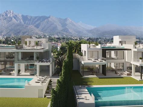 7 Room Luxury Villa For Sale In The Golden Mile Marbella Andalusia