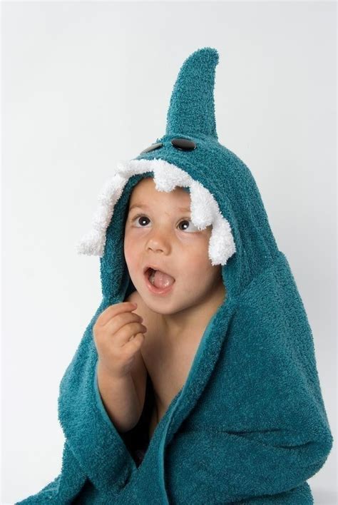 Personalized Shark Hooded Towel Etsy Hooded Towel Shark Shark Towel