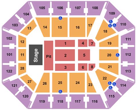 Mohegan Sun Arena Seating Chart And Maps Uncasville