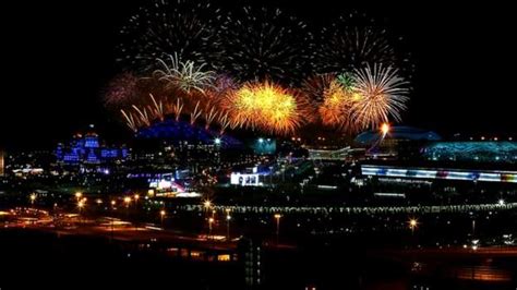 Sochi 2014 Winter Olympics Opens With Glittering Ceremony Bbc Sport