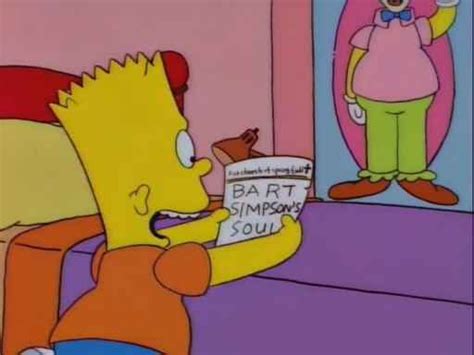 “bart Sells His Soul” Simpsons Episodes Simpson The Simpsons