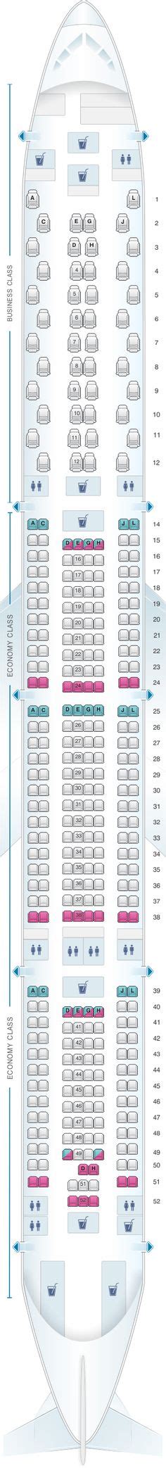 Seat Map Lufthansa Airbus A350 900 Config2 Air Transat Philippine