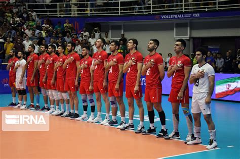 All structured data from the file and property namespaces is available under the creative commons cc0 license; FIVB Volleyball Nations League 2019: Iran celebrate ...