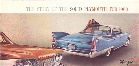 Plymouth Car Brochures
