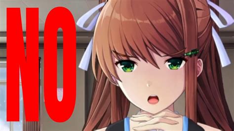 Playing With Monikas Hair In Monika After Story Extra Everything