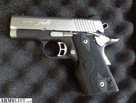 ARMSLIST For Sale Kimber Ultra Carry CDP II W Crimson Trace Laser Grips