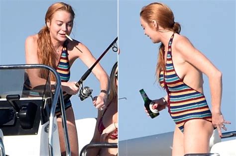 Lindsay Lohan Still Smoking And Drinking Page Six