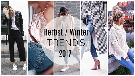 Das Wird Herbst Winter 2017 Trend Modetrends 2017 ⎥xapiaxa Youtube