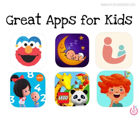 6 Great Apps For Kids Nyc Tech Mommy