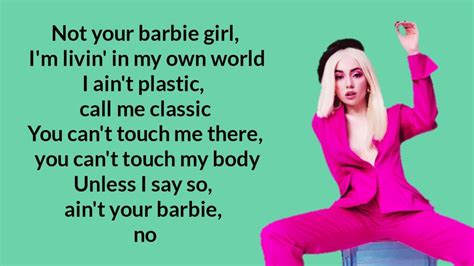 Ava Max Not Your Barbie Girl Lyrics Youtube