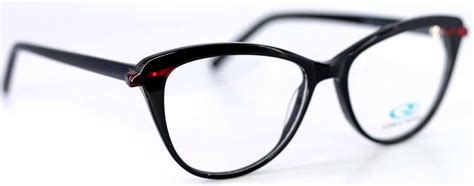 Linea Roma Class 470 C2 Black Cat Eye Womens Eyeglasses Frames 52 16
