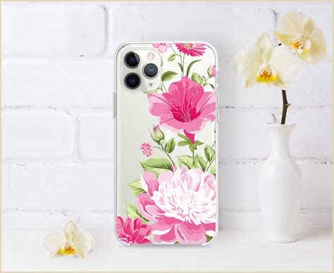 Floral Iphone 11 Pro Cases Thin Iphone 11 Case Cute Flowers Etsy