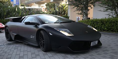 Matte Black Lamborghini Murciélago Lp 6704 Superveloce Os 1600 X