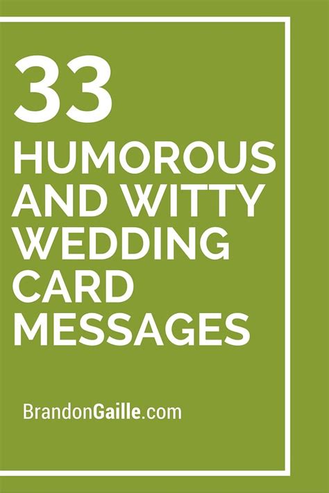 35 Humorous And Witty Wedding Card Messages Wedding Card Quotes Card