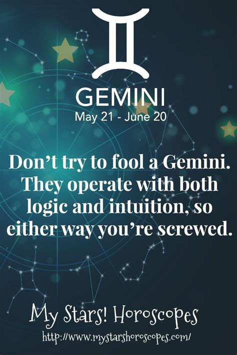 Gemini Traits Zodiacsigns Astrology Im A Gemini Determind
