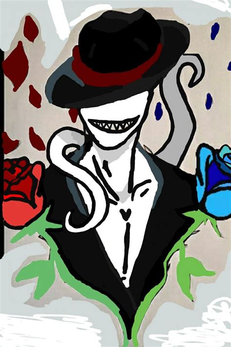 Offenderman Digital Art Creepypasta Characters Art Character