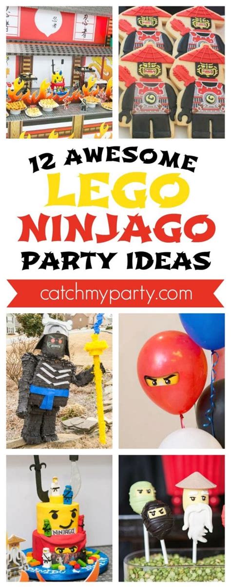 12 Awesome Lego Ninjago Party Ideas Catch My Party