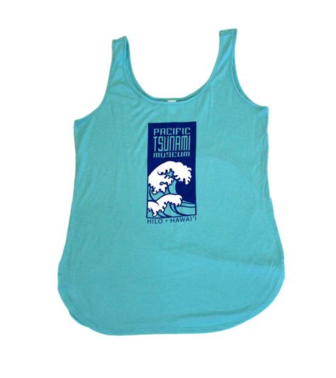It occurred in the early afternoon and its resulting tsunami affected southern chile, hawaii, japan, the philippines, eastern new zealand, south east australia and the aleutian islands in alaska. Women's PTM Teal Tank Top | Pacific Tsunami Museum