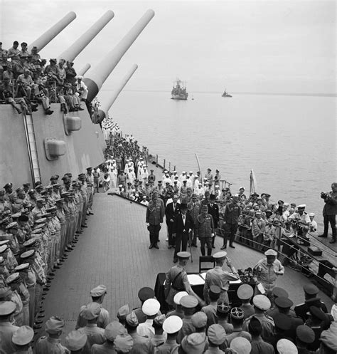 Japanese Surrender Ceremony Aboard The Uss Missouri 1945 2616x2744