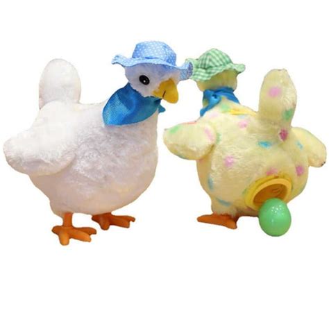 chicken laying egg toy electric plush crazy chick laying eggs doll wit aboluotoys