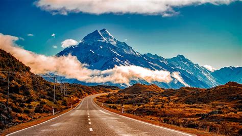 New Zealand Landscape Mountains Free Photo On Pixabay