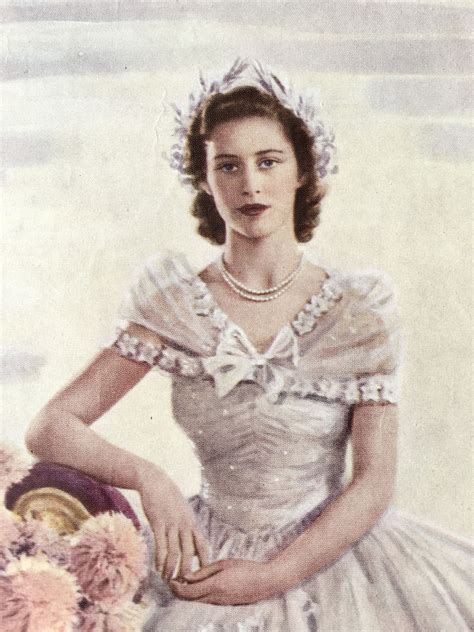 Print of Her Royal Highness Princess Margaret from a Photo by | Etsy | Princess margaret, Norman ...
