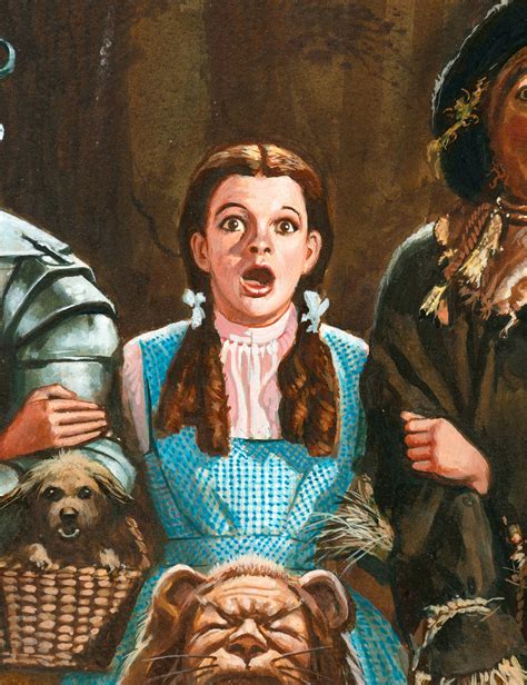 Hakes The Wizard Of Oz Painting Original Art By Ken Barr