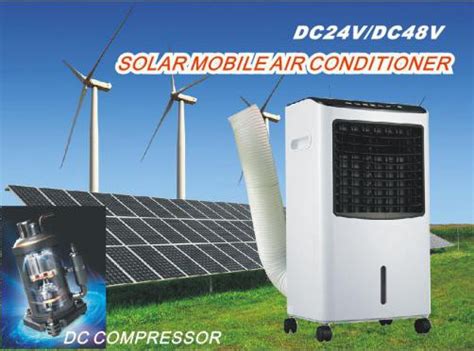 Portable Mobile Solar Powered Air Conditioner Manufacturers And