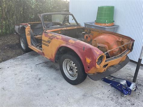 Triumph Experience On Twitter 1976 Triumph Tr6 Stripped Free 1
