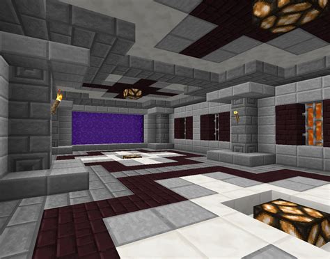 My Nether Portal Room Minecraft