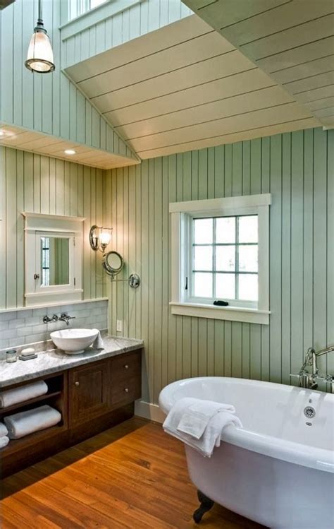 Knotty Pine Love French Country Cottage Cottage Bathroom
