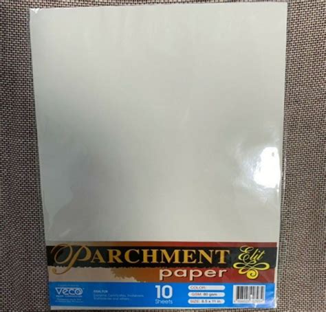Parchment Paper A4 Size 100 Sheetspack Lazada Ph