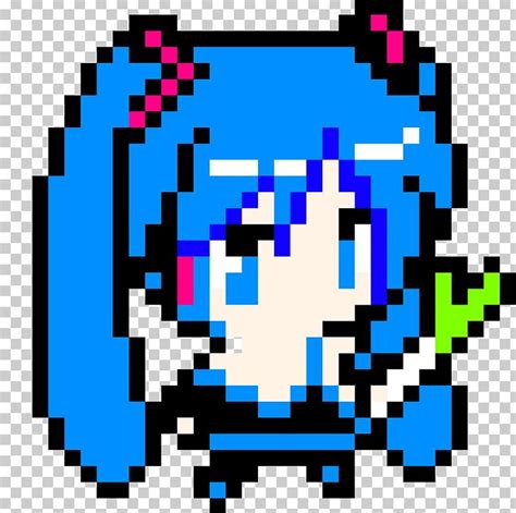 Hatsune Miku Pixel Art Png Clipart 8bit Anime Area Art Artist