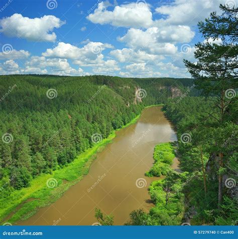 Hay River Russia South Ural Stock Photo Image Of Bright Russia