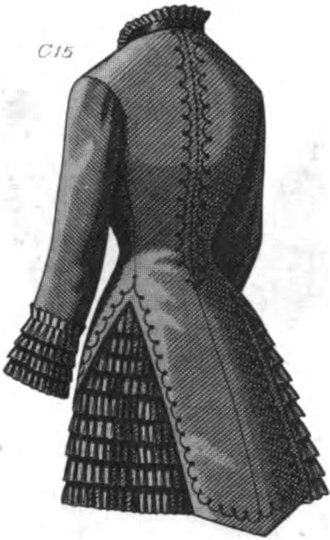 19th Century Historical Tidbits 1882 Coat Fashions