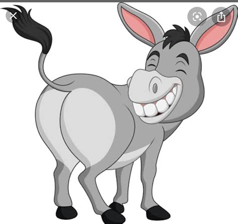 Pin By Michelle Messer On Donkey Cartoon Cartoons Vector Donkey