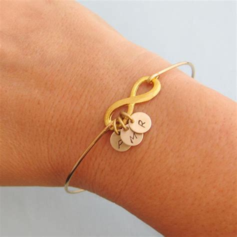 Mini Infinity Friendship Bracelet 2 3 4 5 Or 6 Charms Best Etsy UK