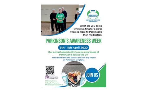 Parkinsons Awareness Week 5th April 11th April 2020 Justgiving