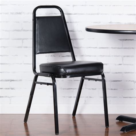 Ships free orders over $39. Lancaster Table & Seating Black Stackable Chair with 2 ...